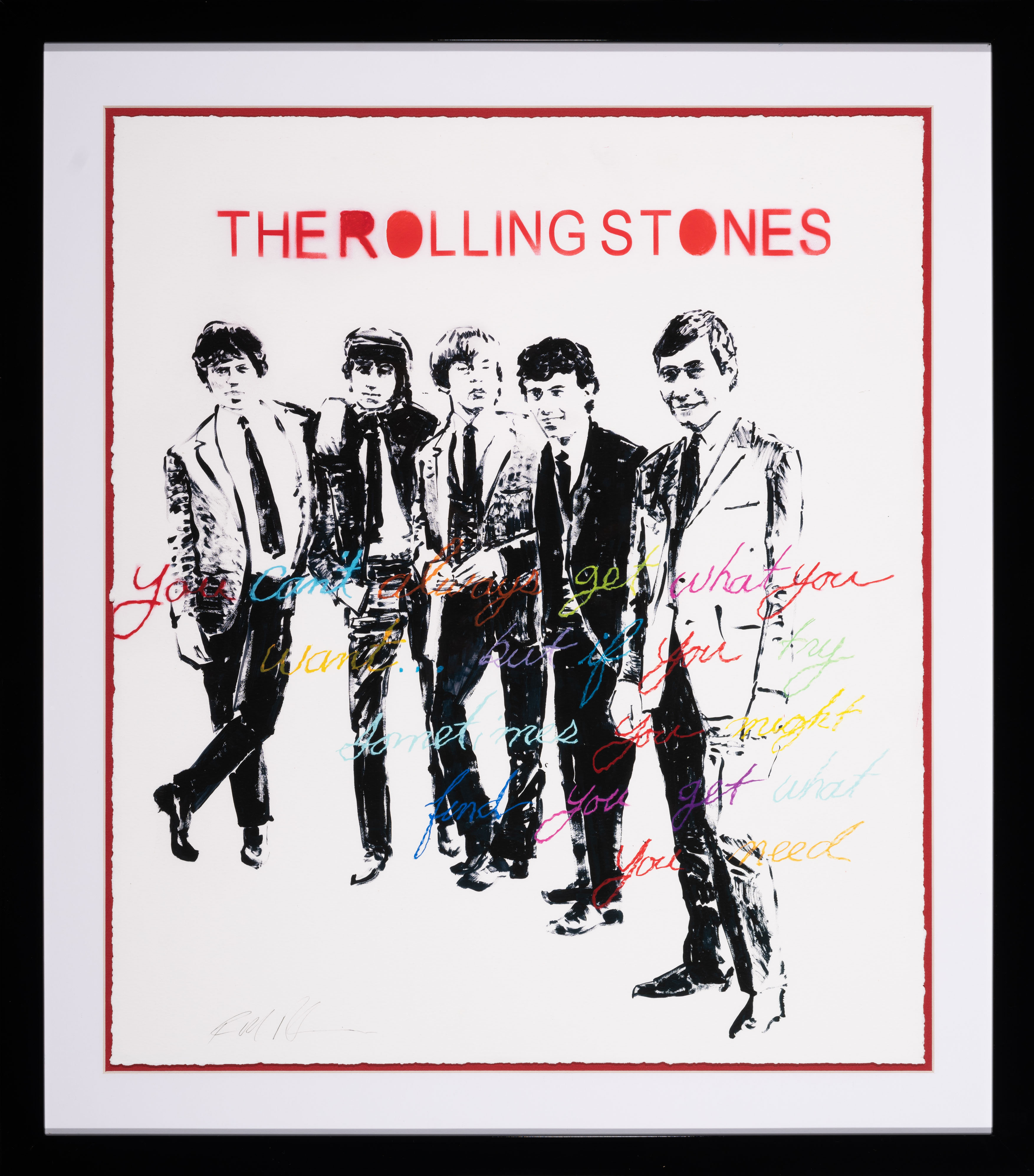 RFA Decor Rolling Stones by Robert Robinson - Picture Frame